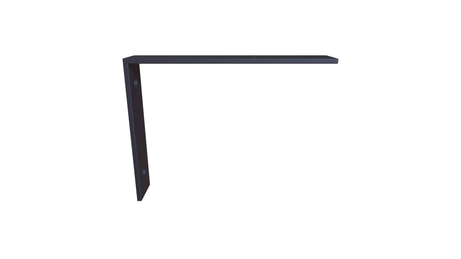 Angle Shelf Bracket V1 3d model