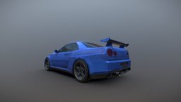 Nissan Skyline GTR R35 GameReady for mobile