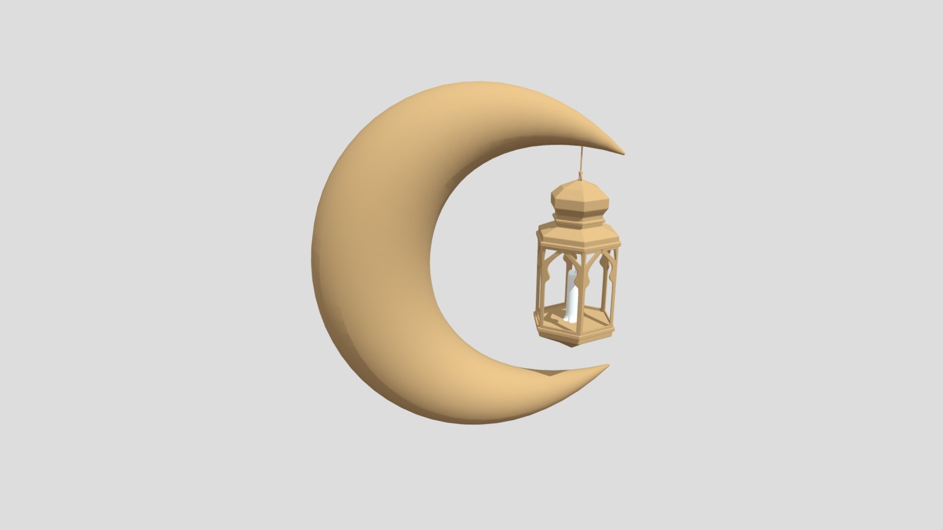 it brings RAMADAN MOOD ! 3d model