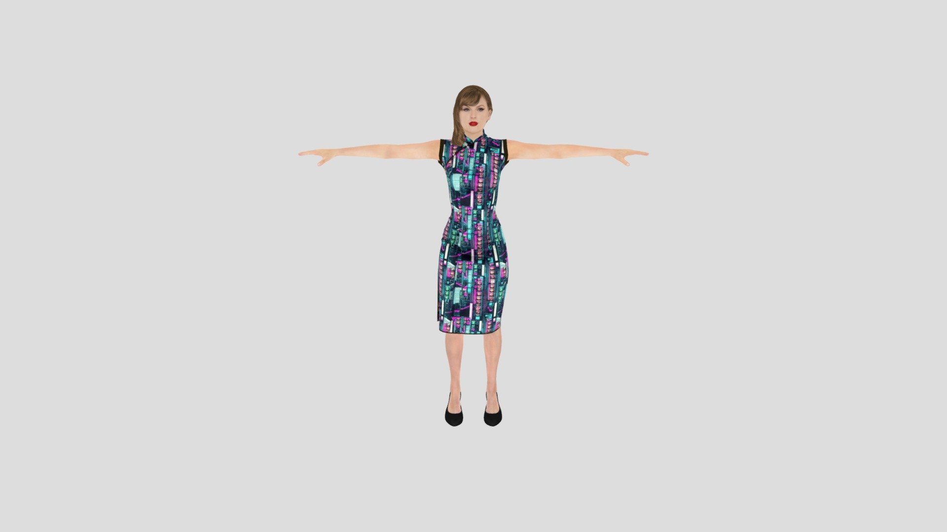 Taylor Swift 3d model