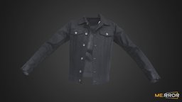 Black Trucker Jacket