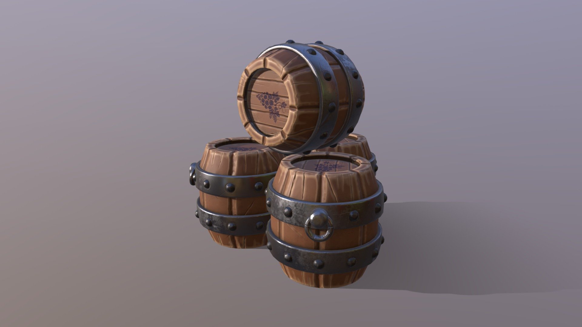 Barrels 3d model