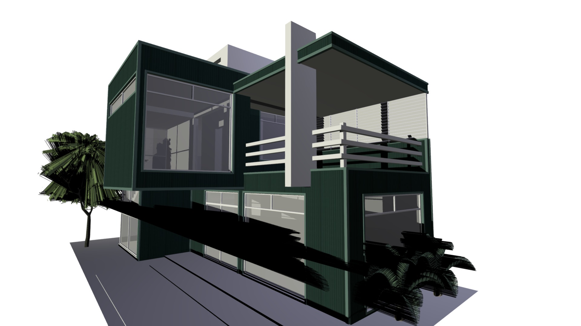 Container House 3d model