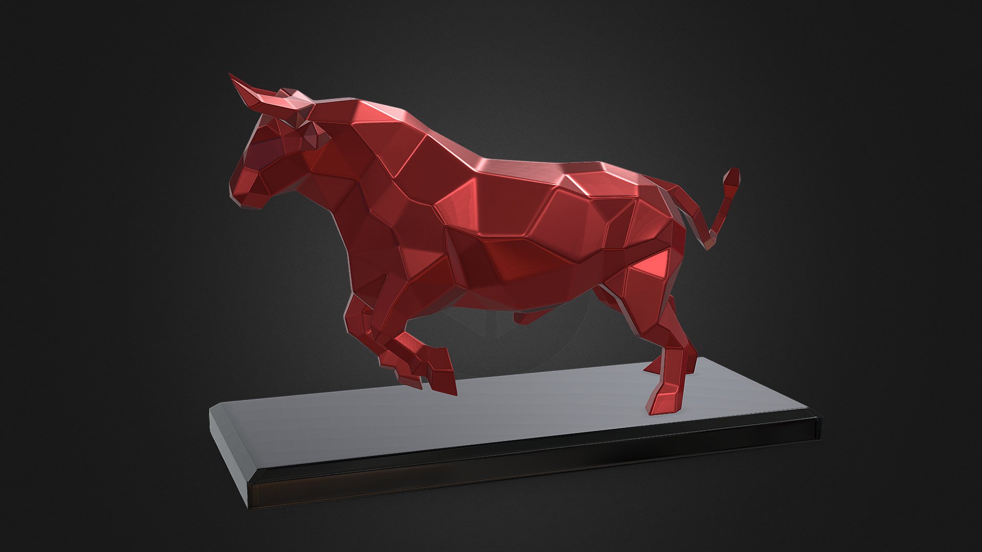 bull 3d model