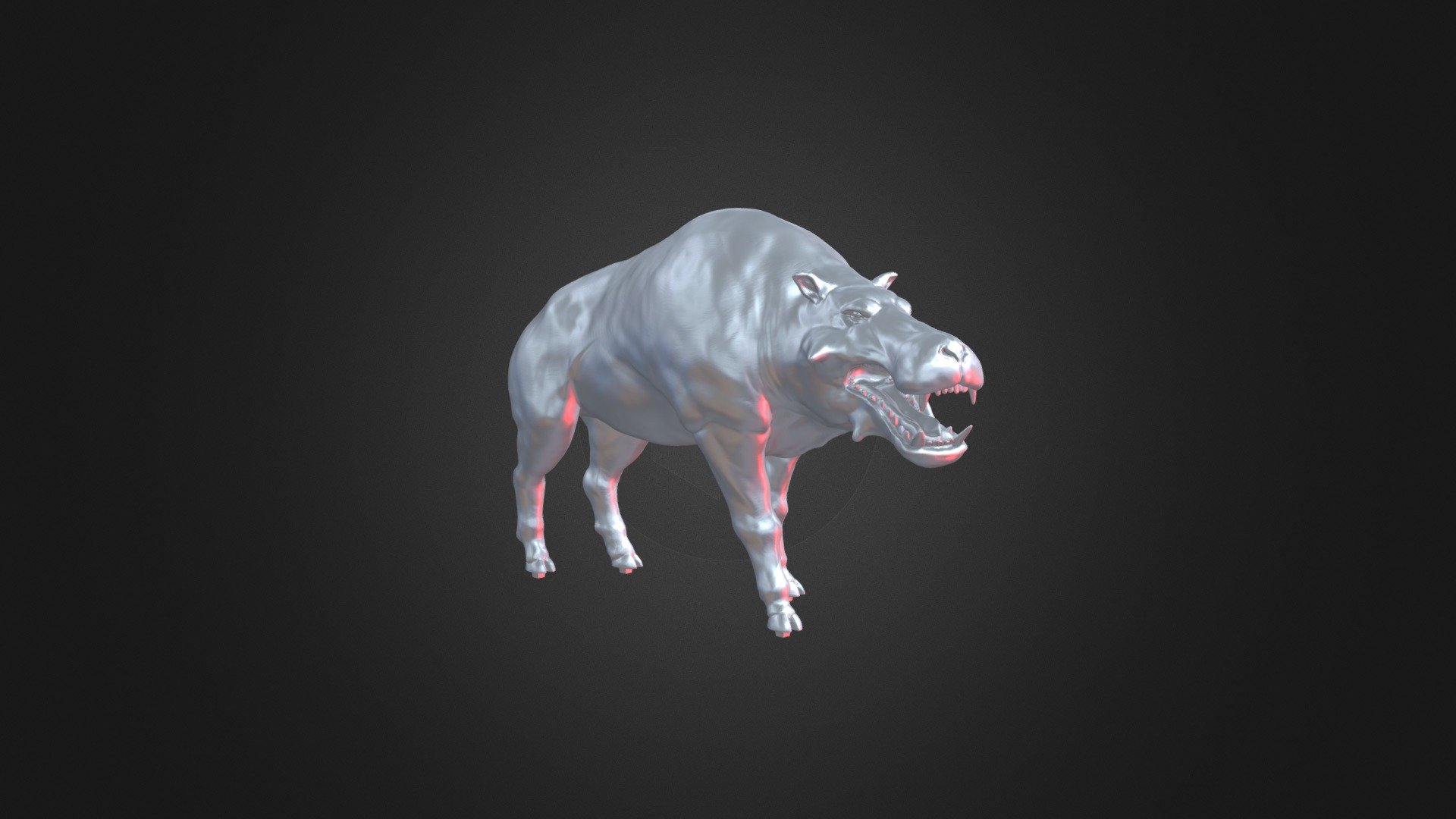 Daeodon | Prehistoric animals | Printable 3d model