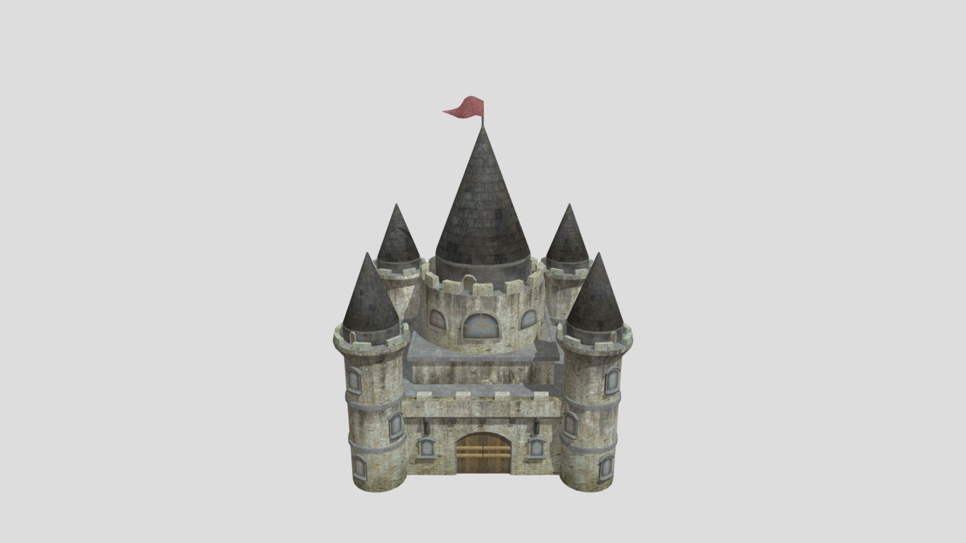 Castle 3d model