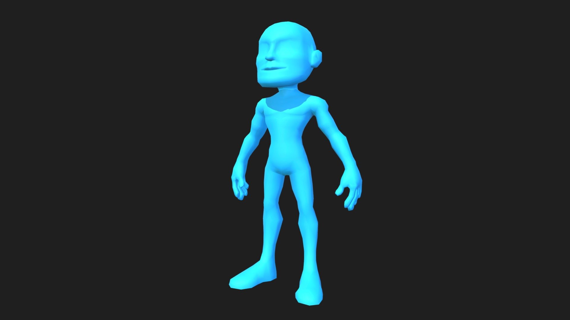 Ricky Base Mesh 3d model