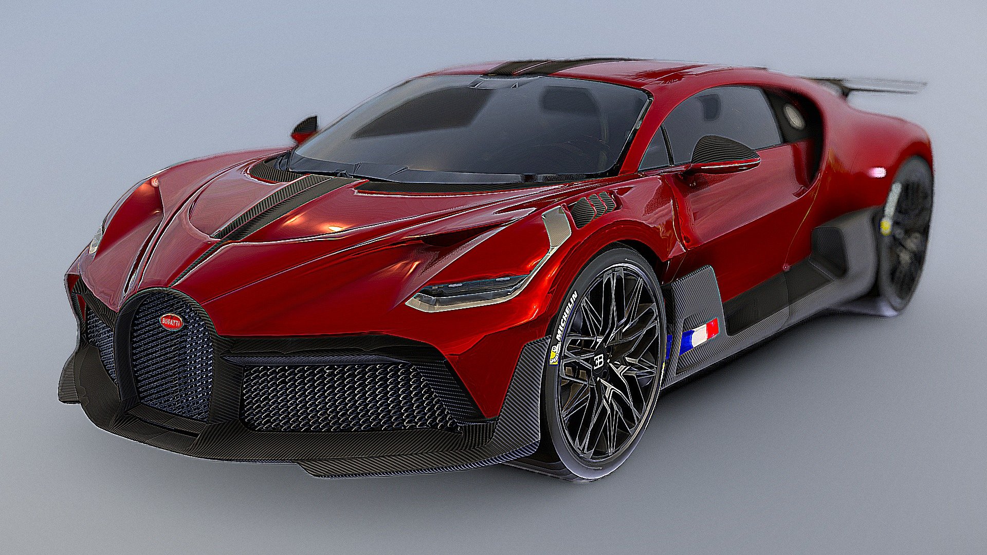 Bugatti Divo 3d model