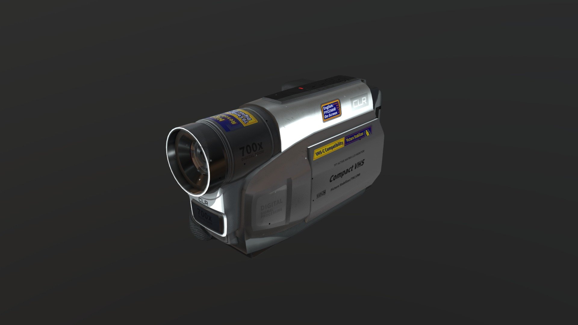 VHS-C Camcorder 3d model