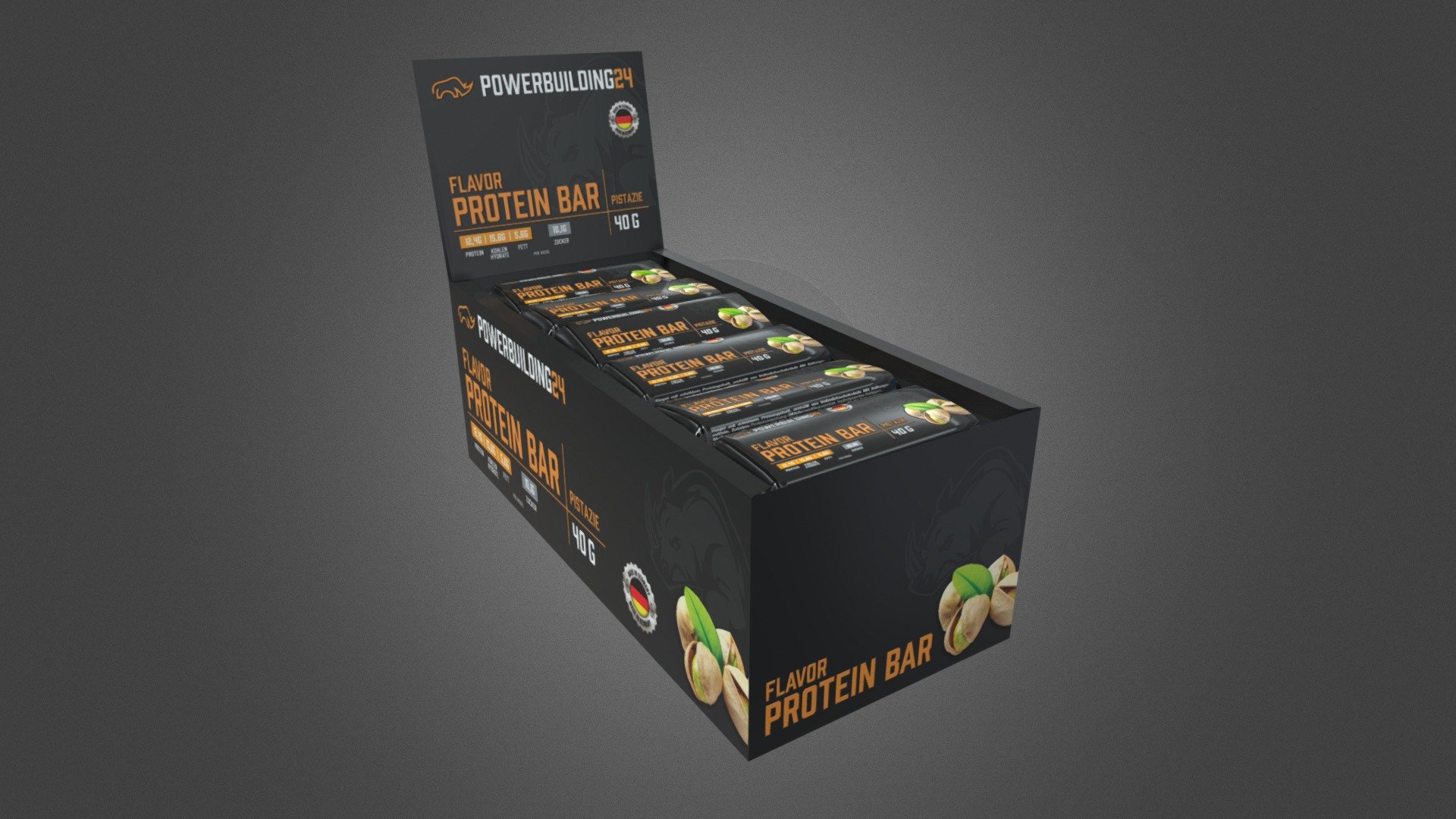 Flavor Protein Bar Pack 3d model