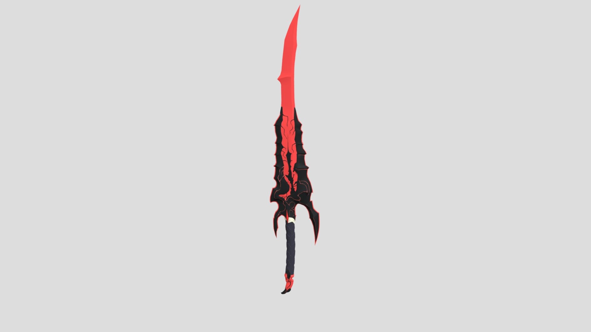 Kamishs Warth Dagger 3d model