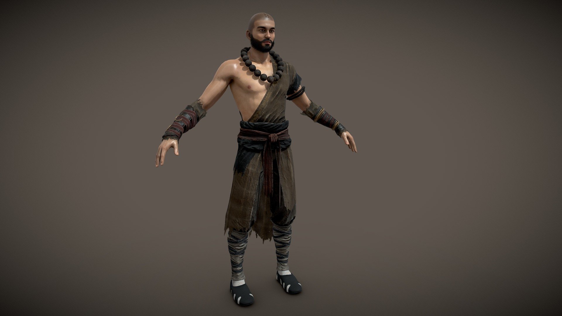 G2  Shaolin model 3d model