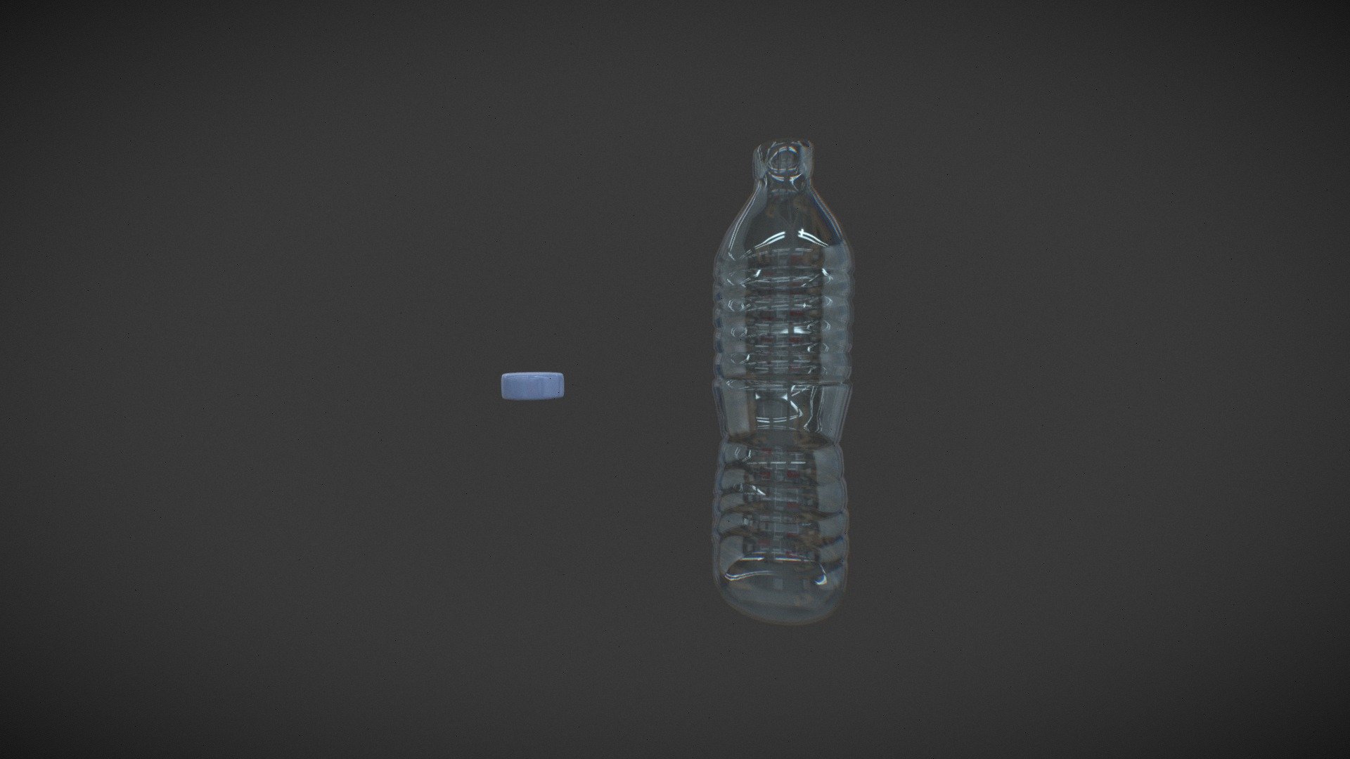 Water Bottle 3d model