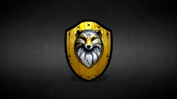 Hufflepuff coat of arms, shield