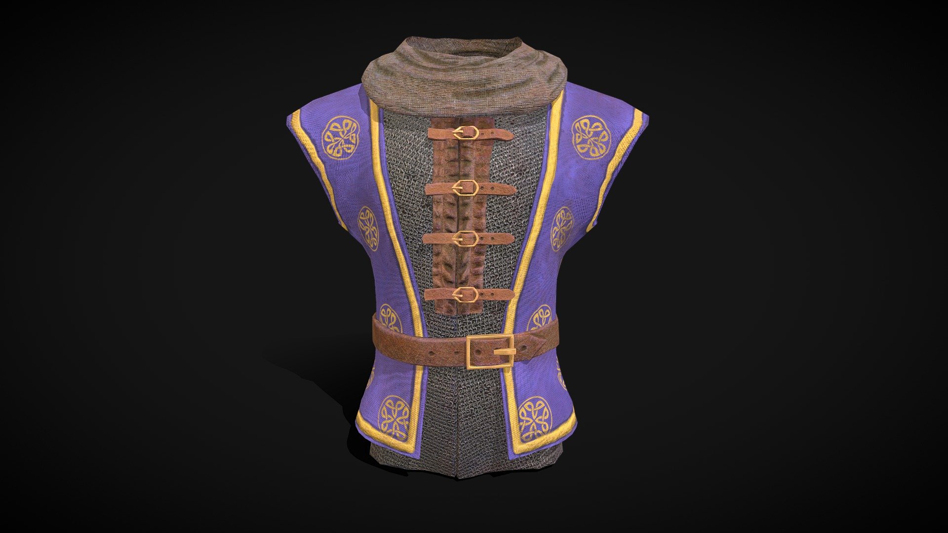 Cleric Armor 3d model