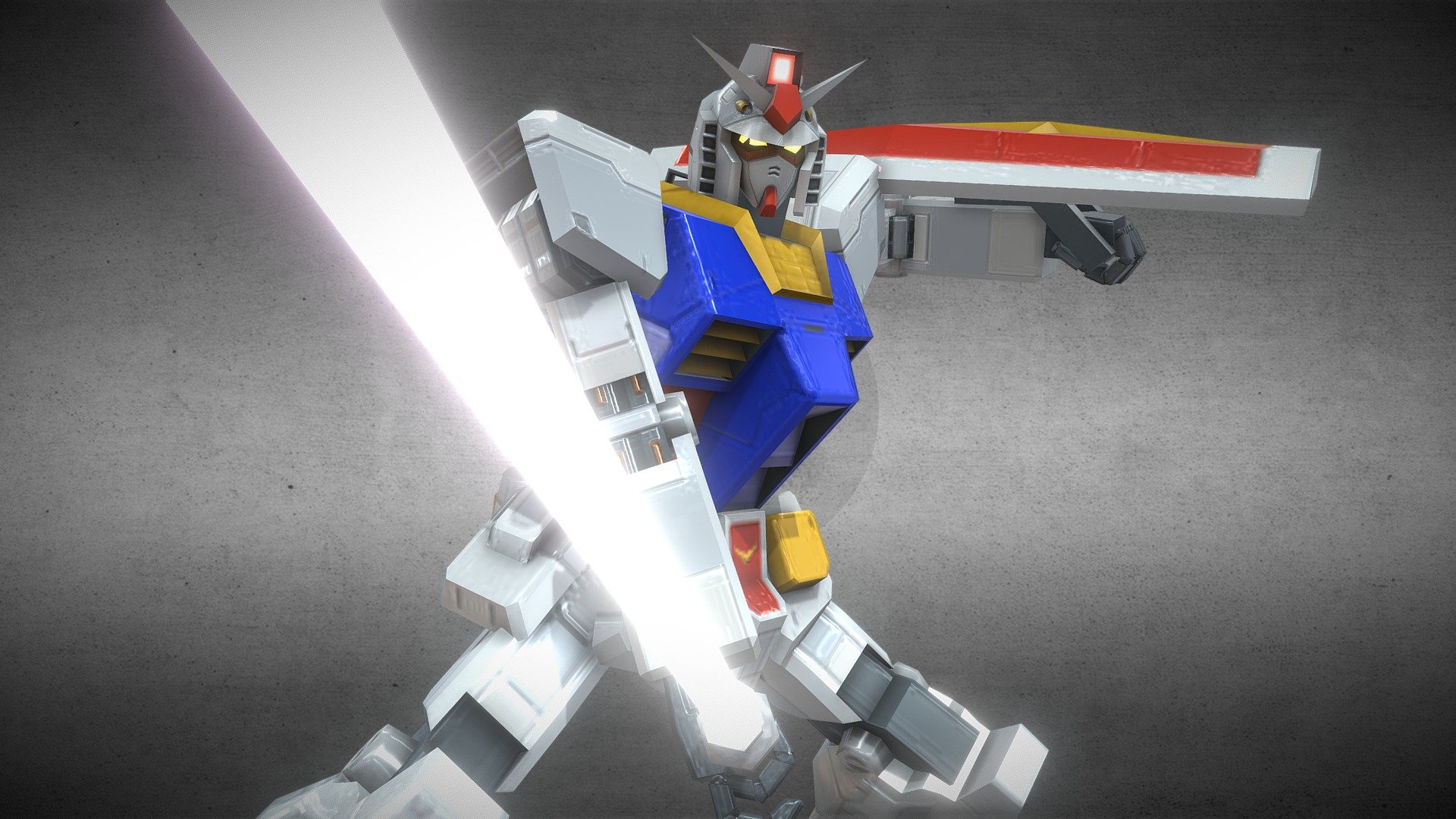 RX-78-2 Gundam/ガンダム 3d model