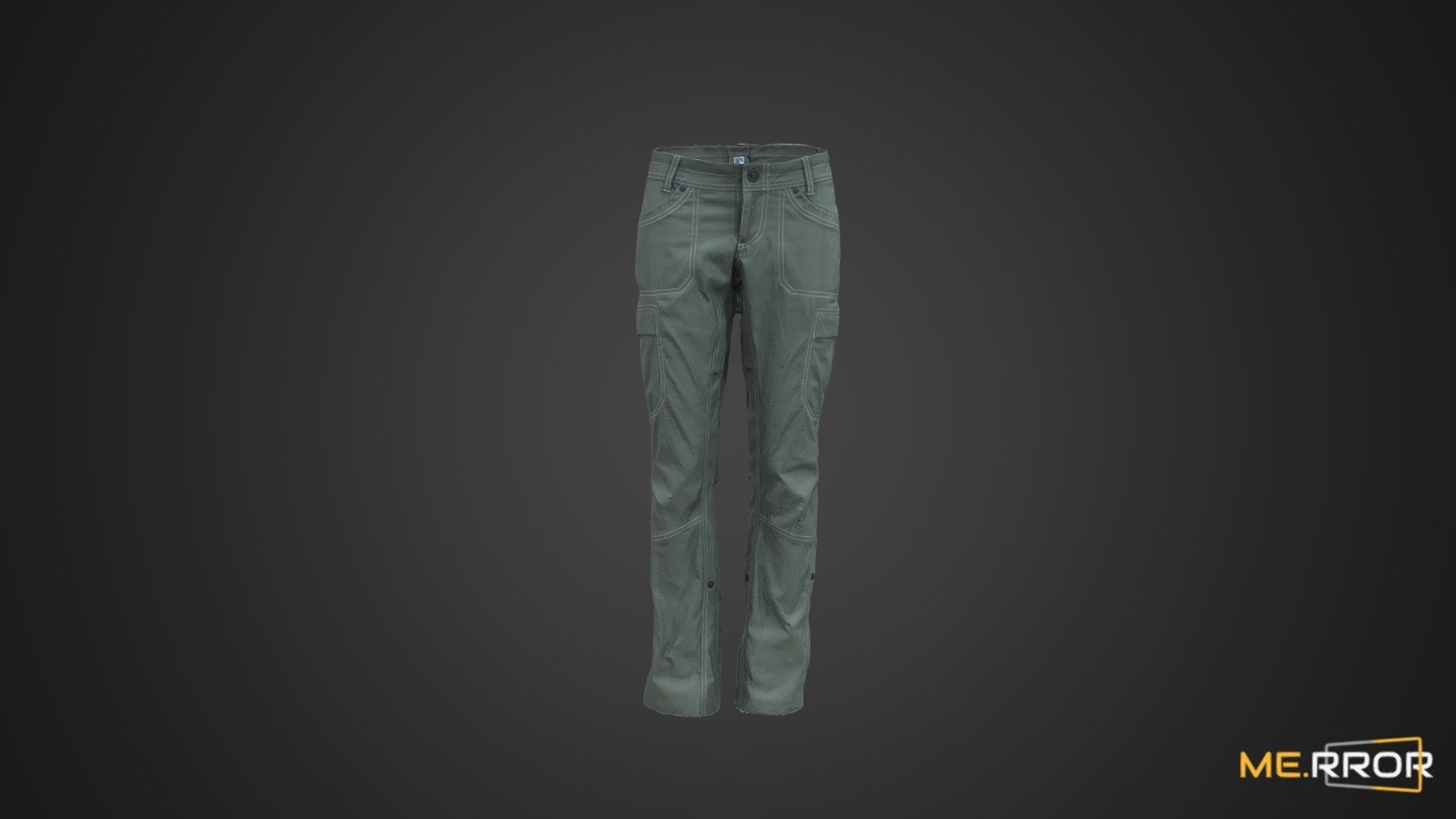 Khaki Pants 3d model