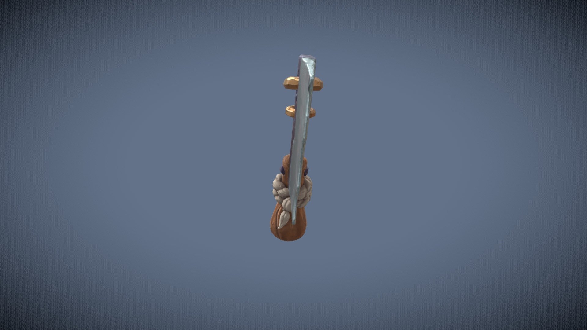 Stylized Cleaver 3d model