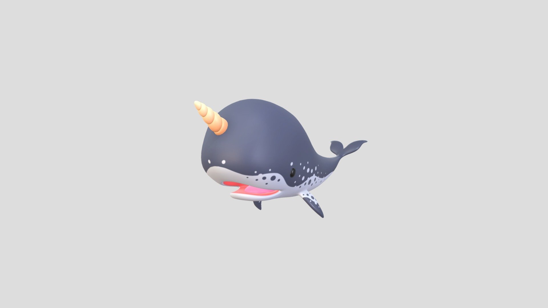 Character283 Narwhal 3d model