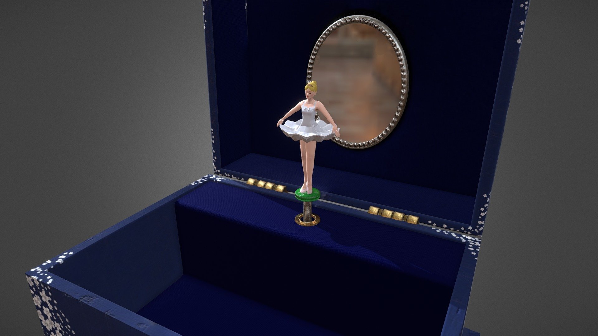 Music Box 3d model