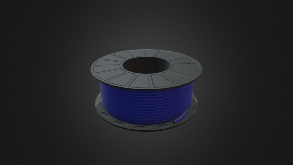 Wire Coil 3d model