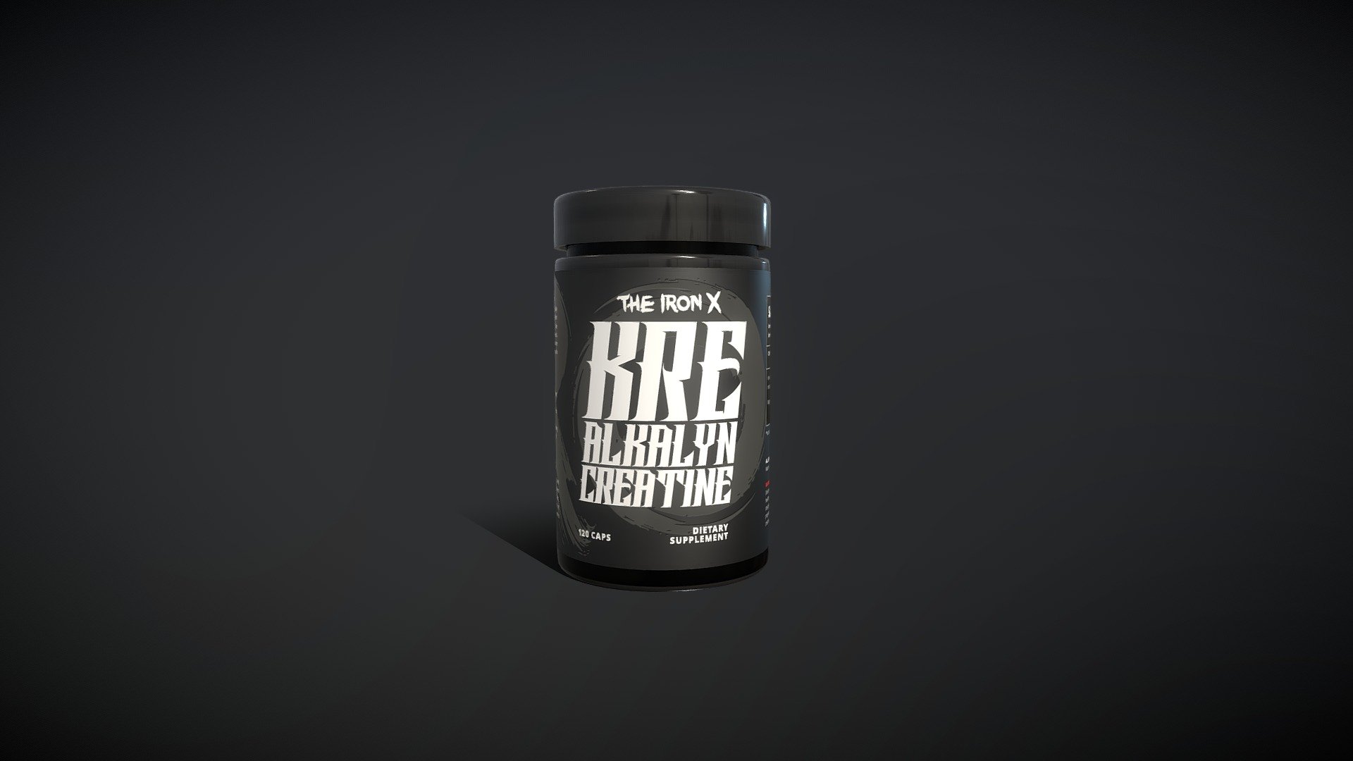 Kre Alkalyn Creatine 3d model