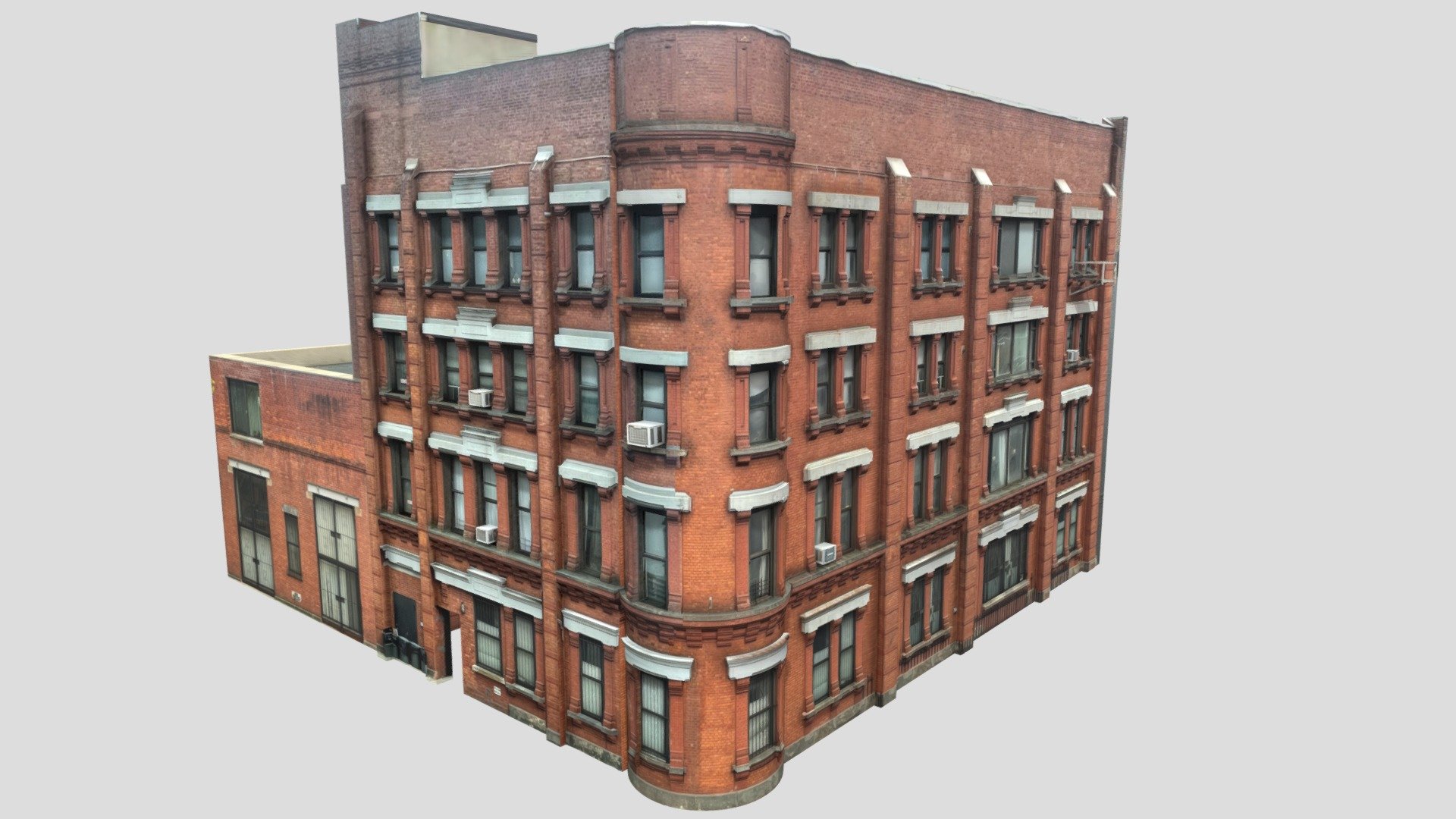 Brooklyn Apartment Building 3d model