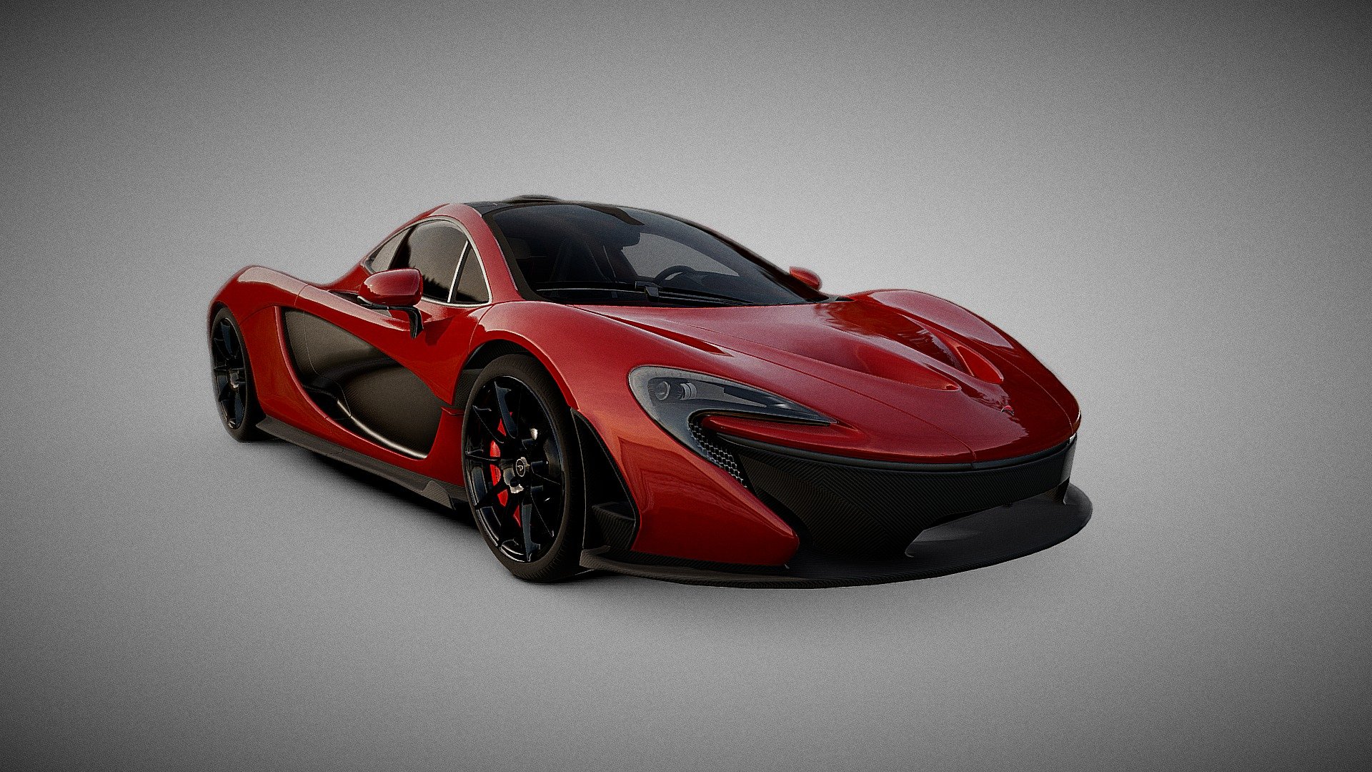 AC Mclaren P1 3d model