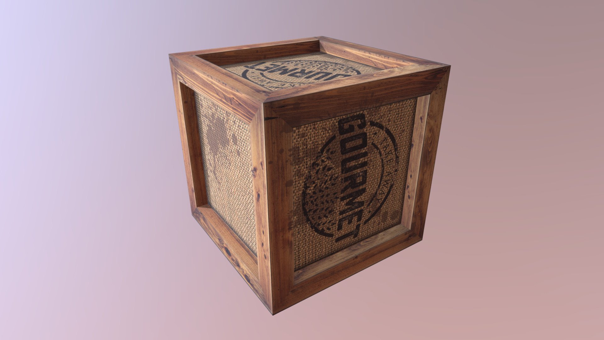 Warehouse Crate 3d model