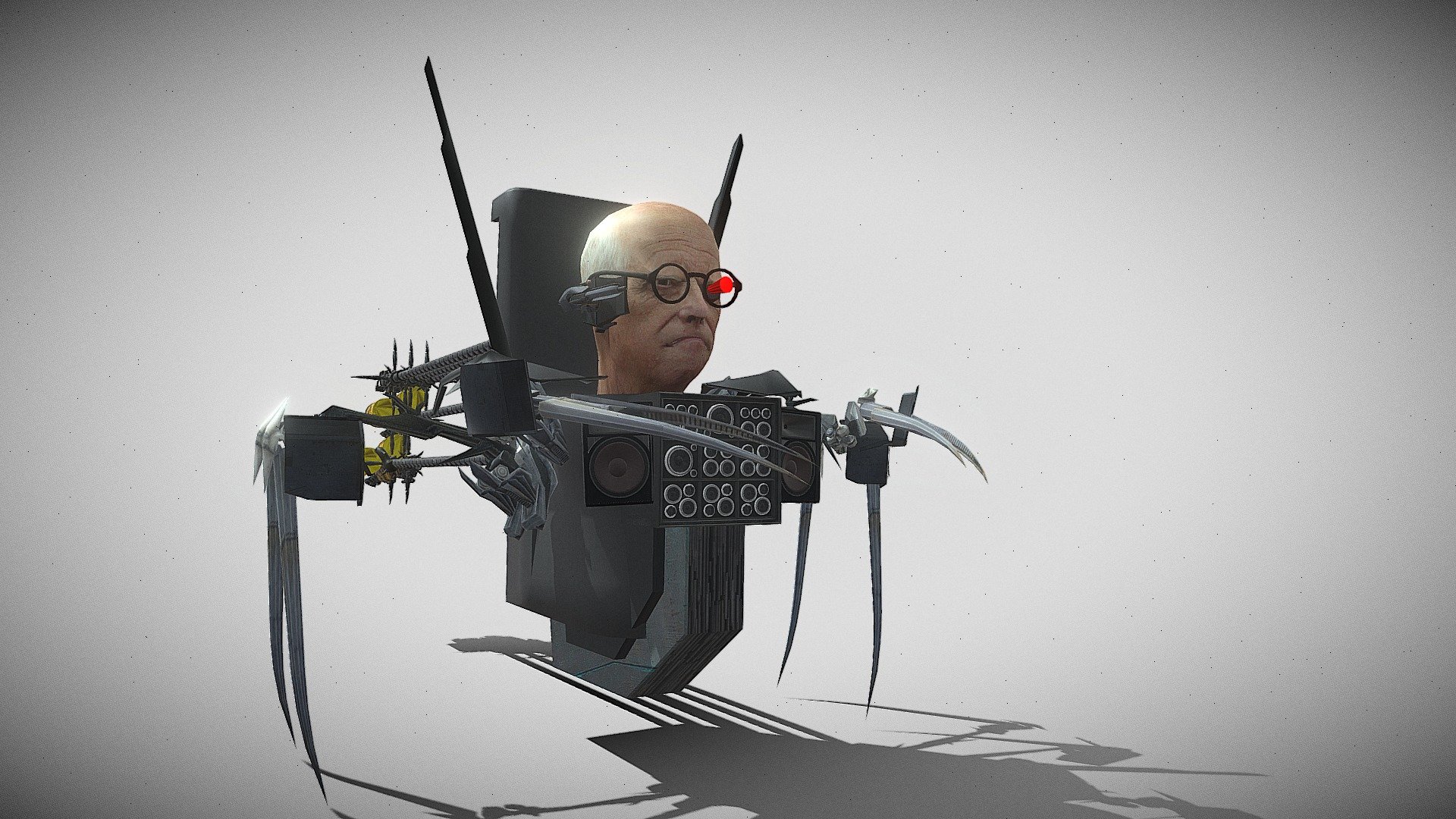 Scientist Skibidi Mech1 3d model