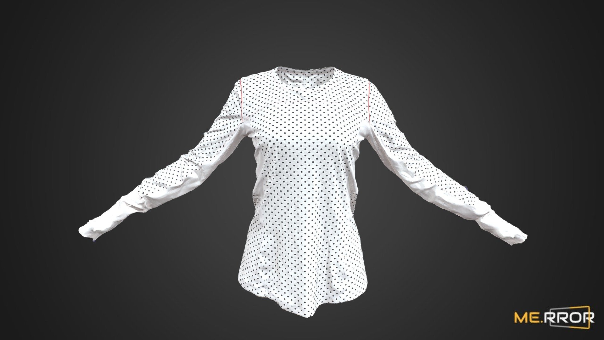 Female White Sportswear 3d model