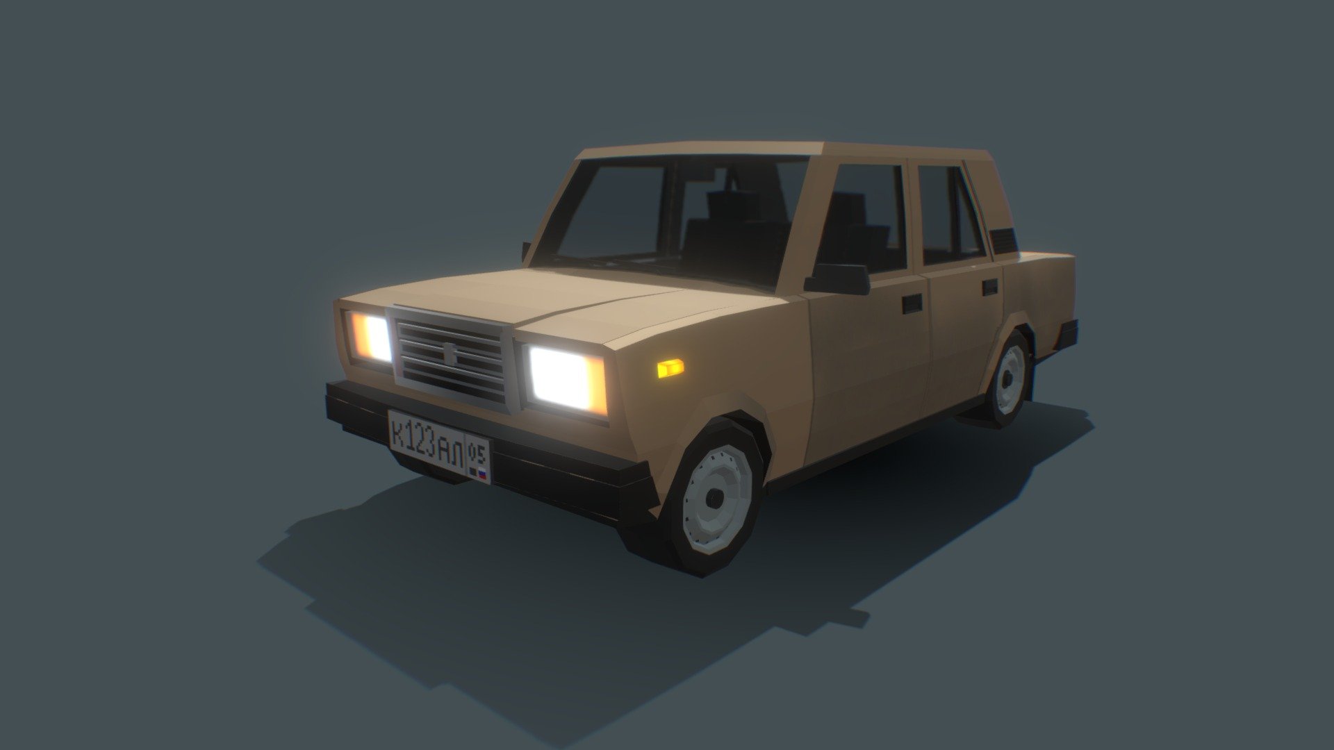 [FREE] VAZ 2107 3d model