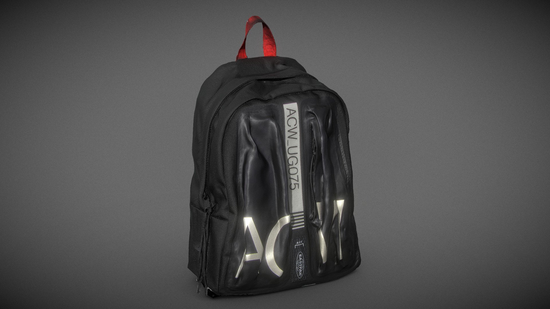 ACW* X Eastpak Ruched Backpack 3d model