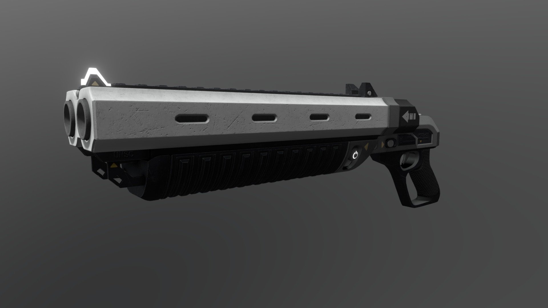 UNSC M90S-Heavy Double Barrel 3d model