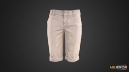 Beige Short Pants