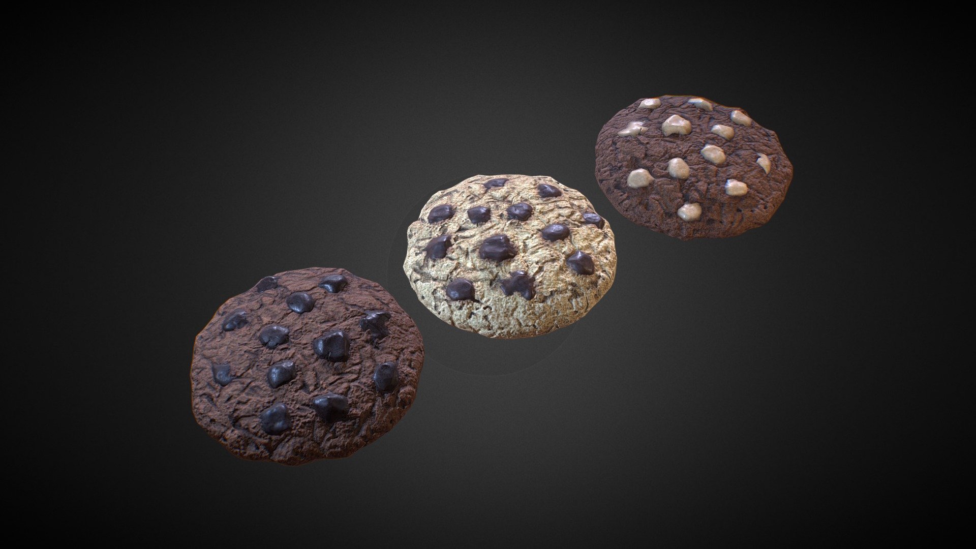 Cookies 3d model