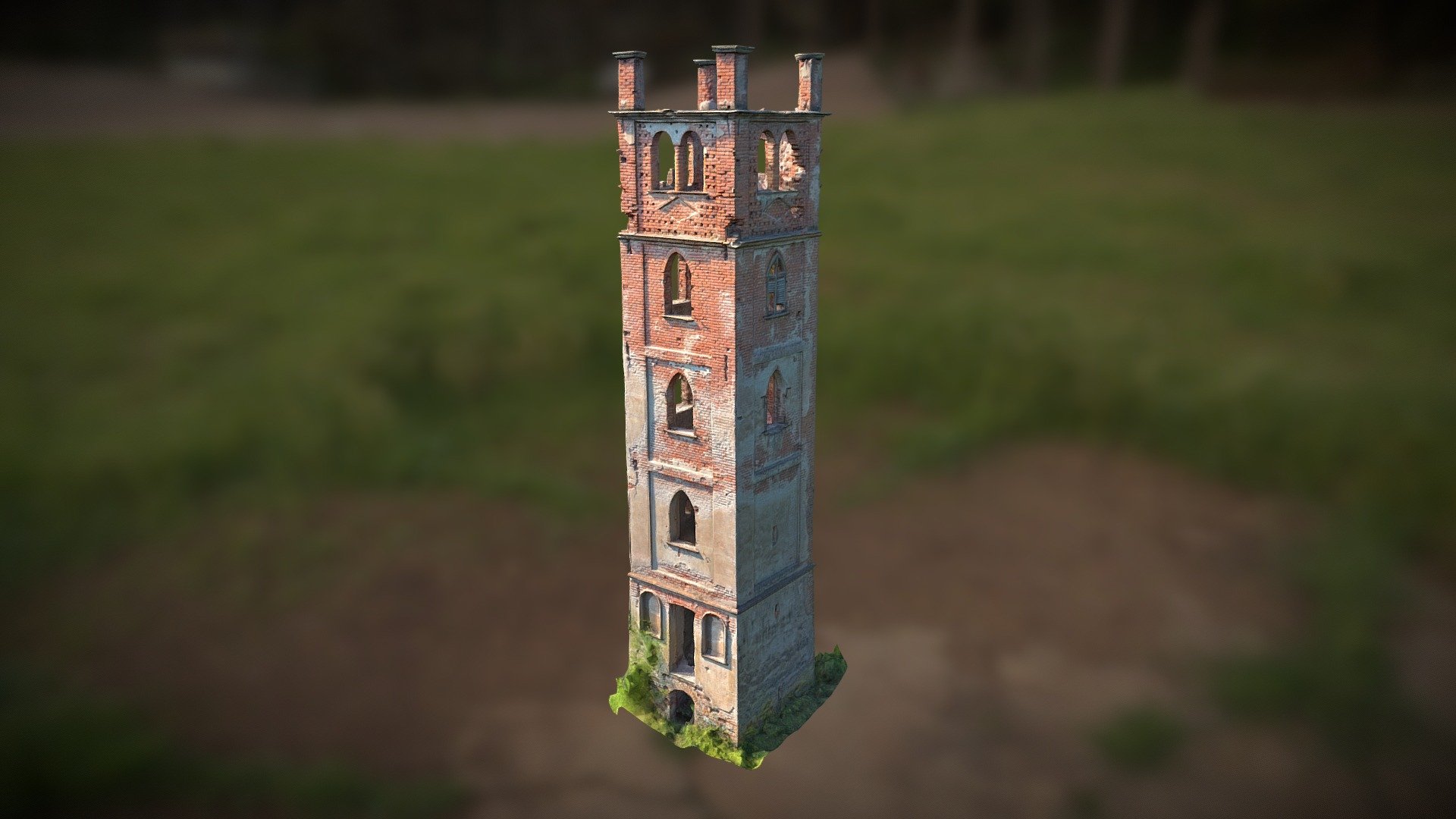 Roasios tower 2 3d model