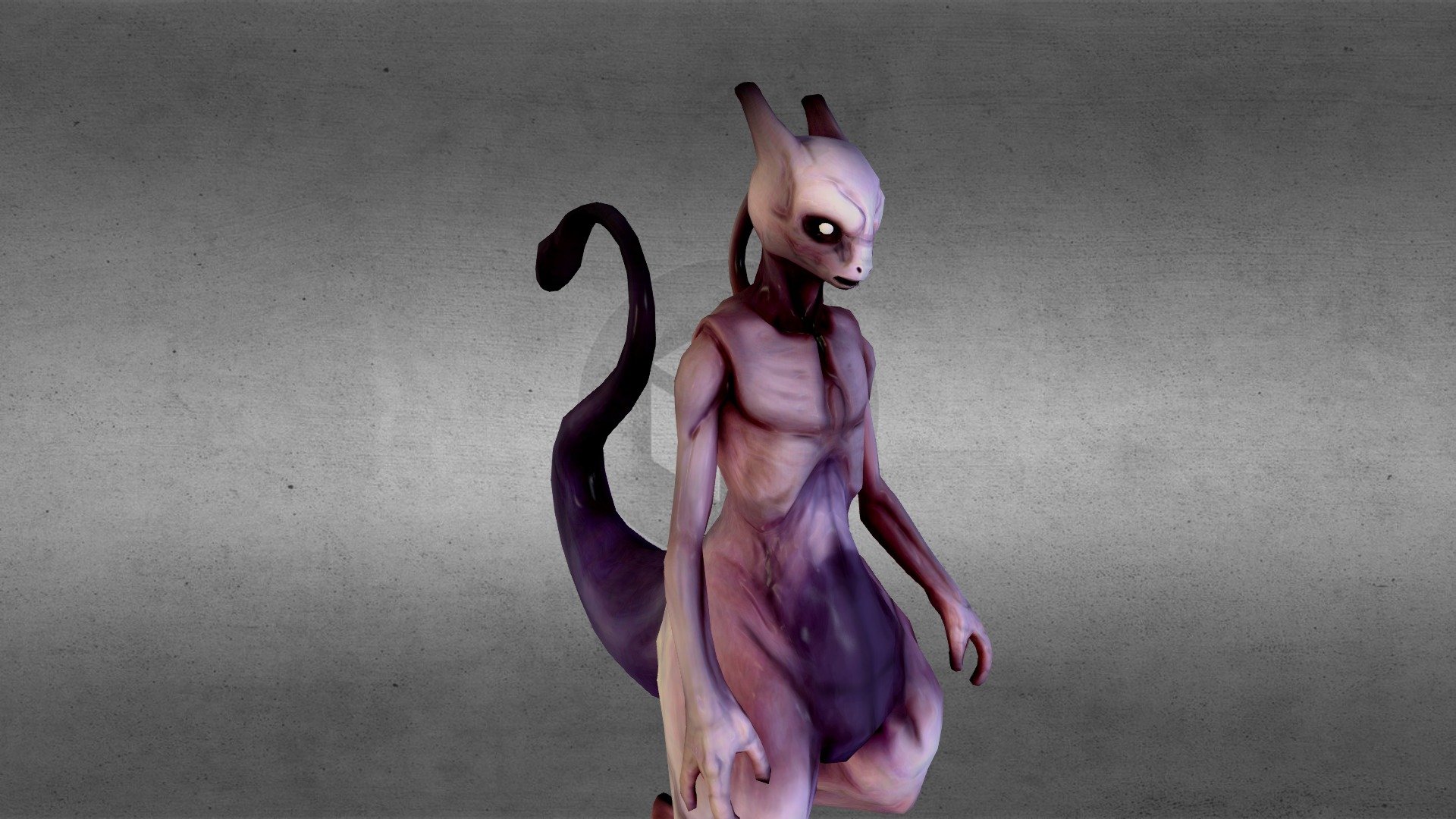 mewtwo_sketch 3d model