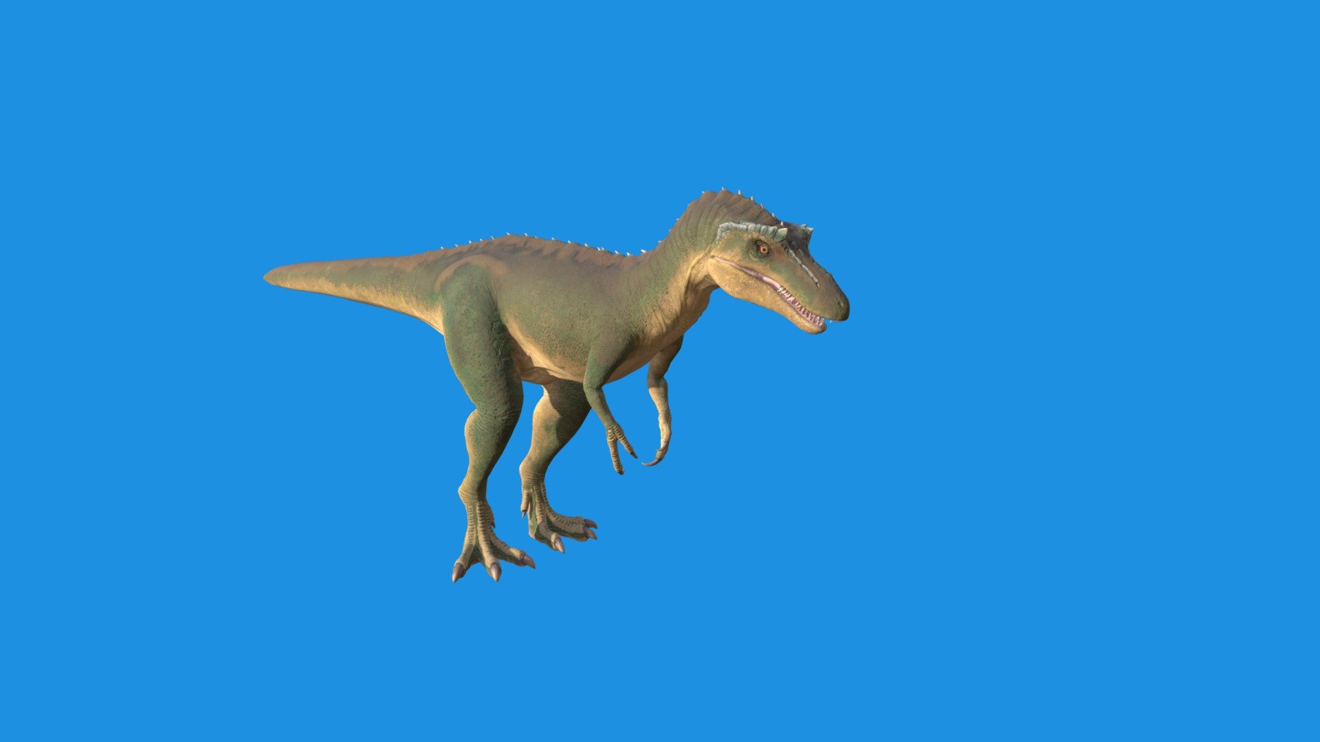 Qianzhousaurus 3d model