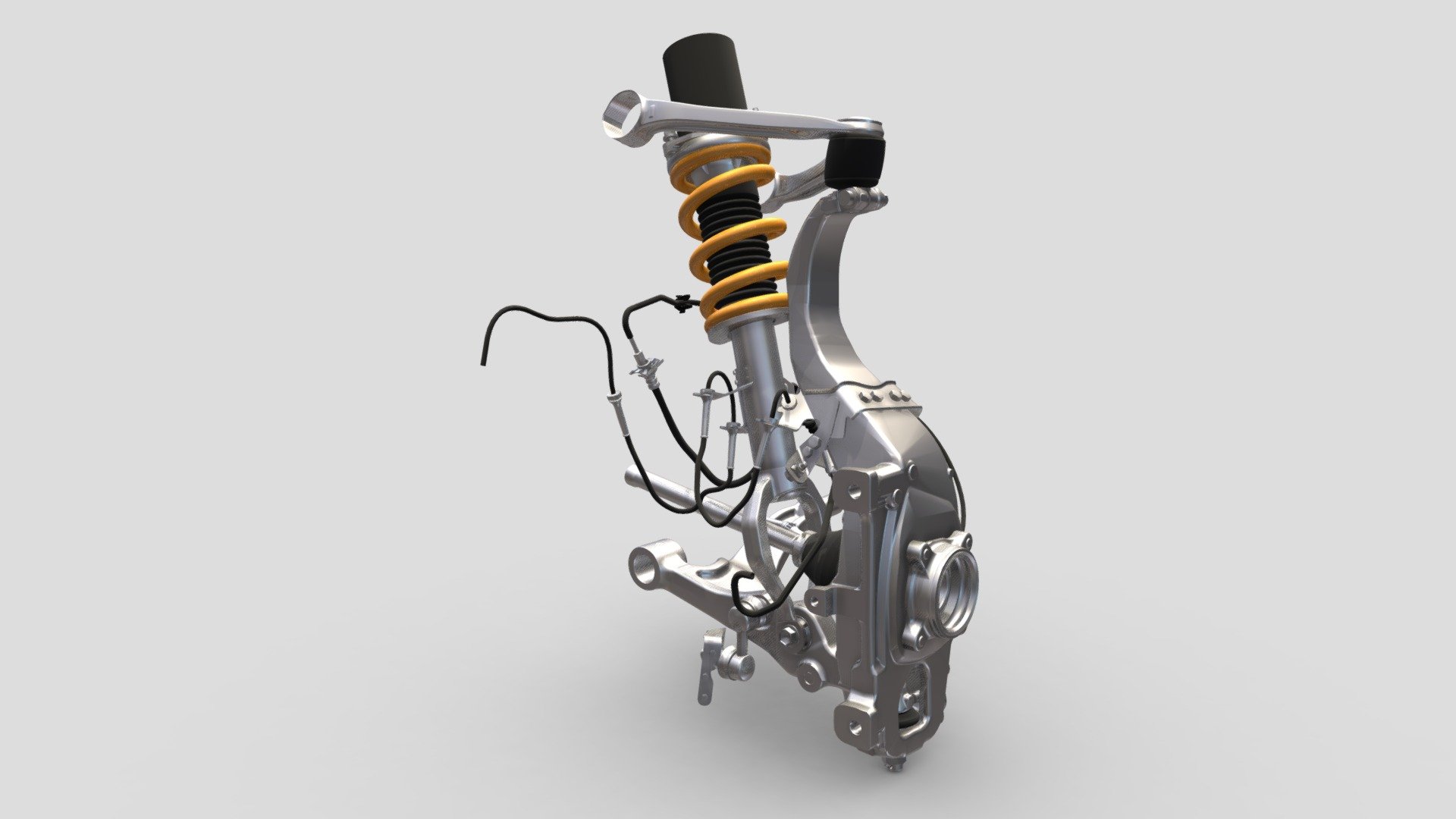 Eleanor Mustang: Suspension (Front) 3d model