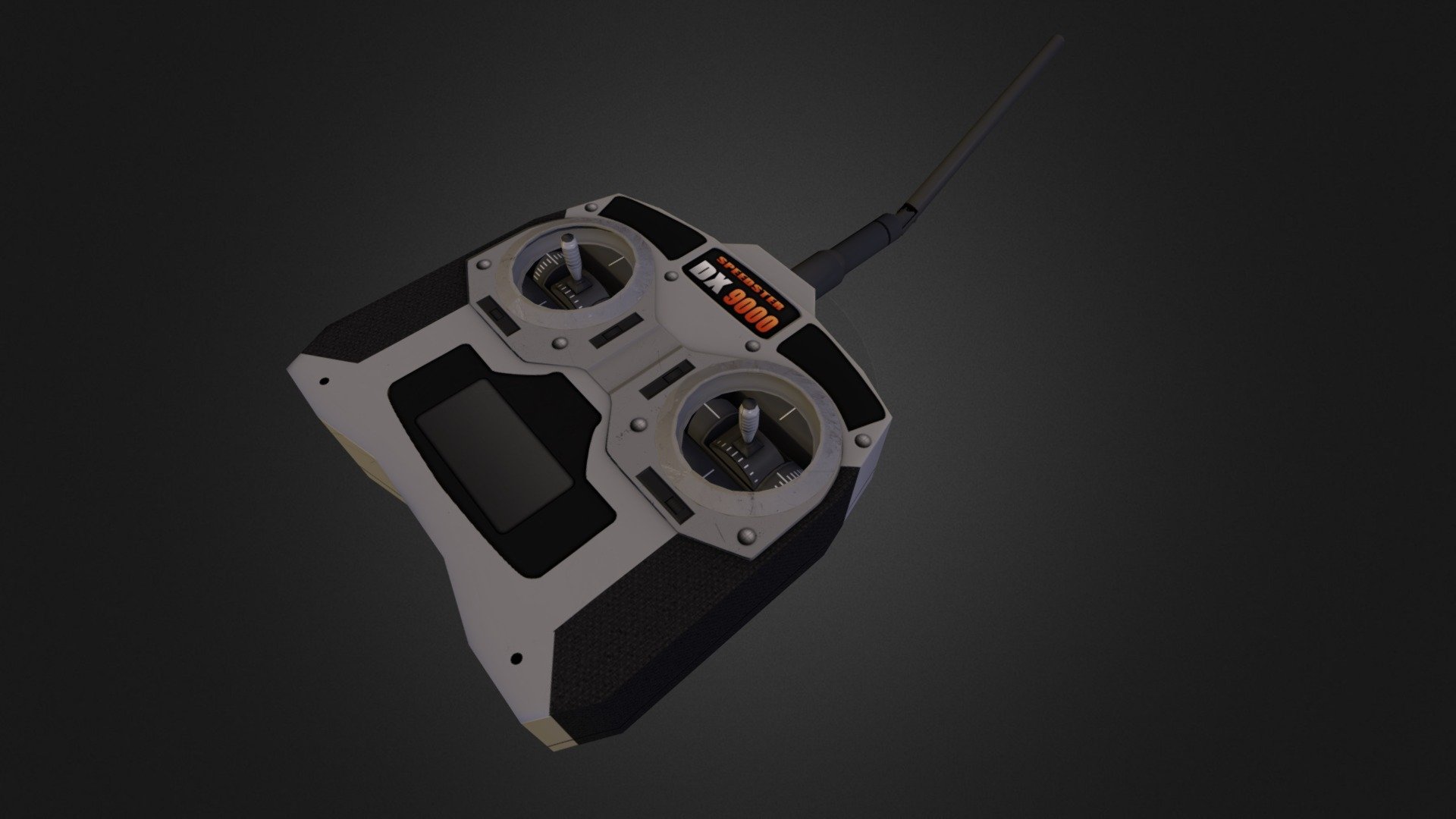 RC Car Remote 3d model