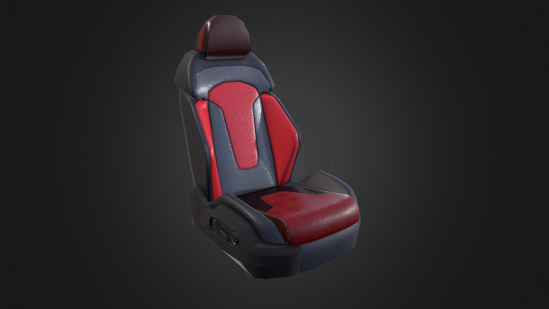 Car Seat 3d model