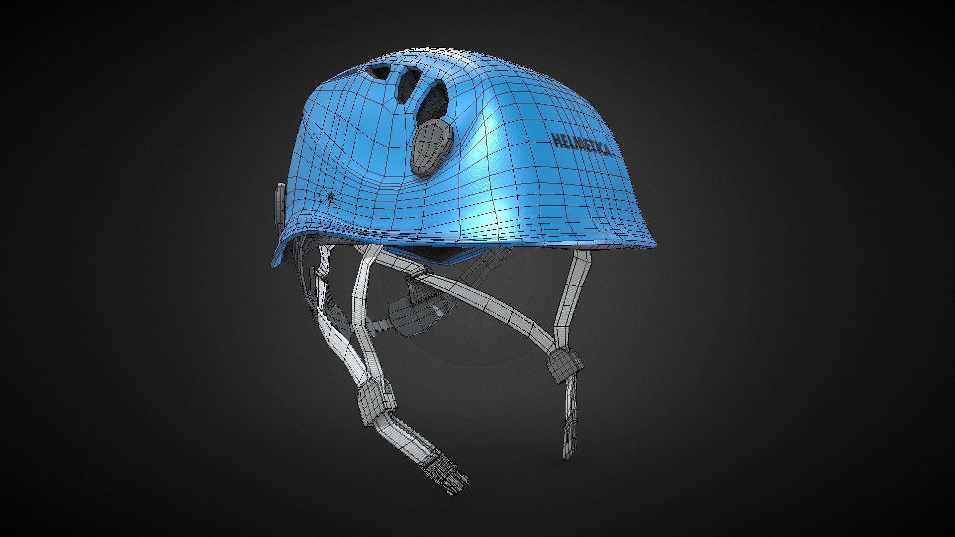 Bicycle Helmet 3d model