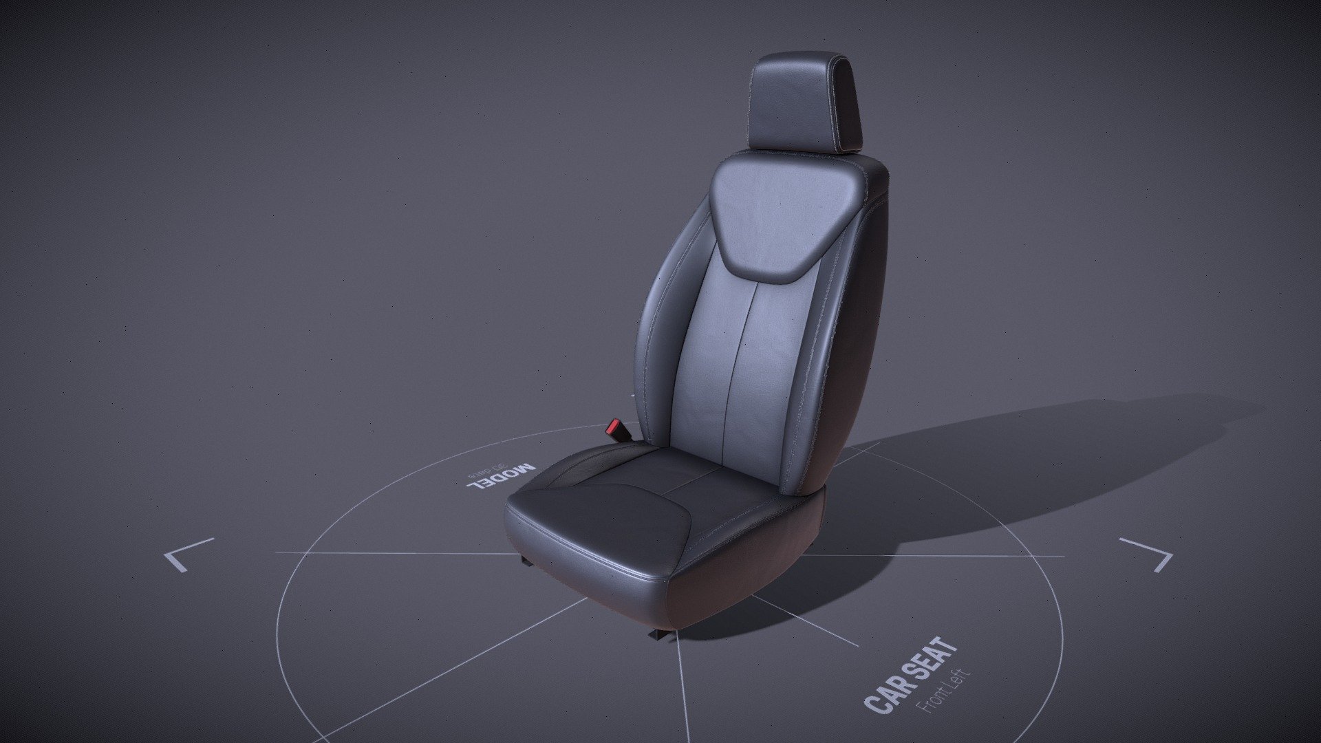 CAR SEAT 3d model