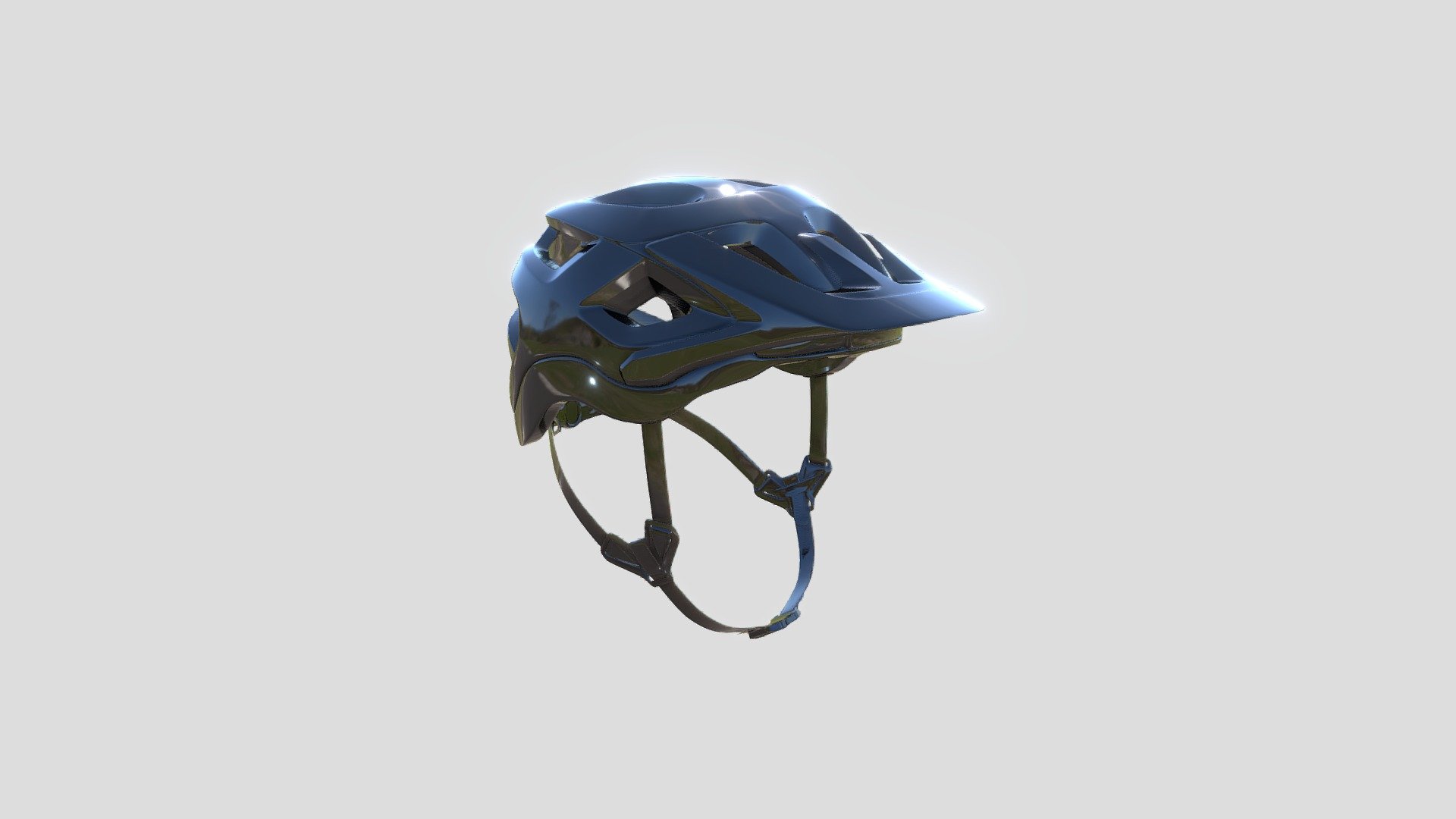 Bike_Helmet_OBJ 3d model