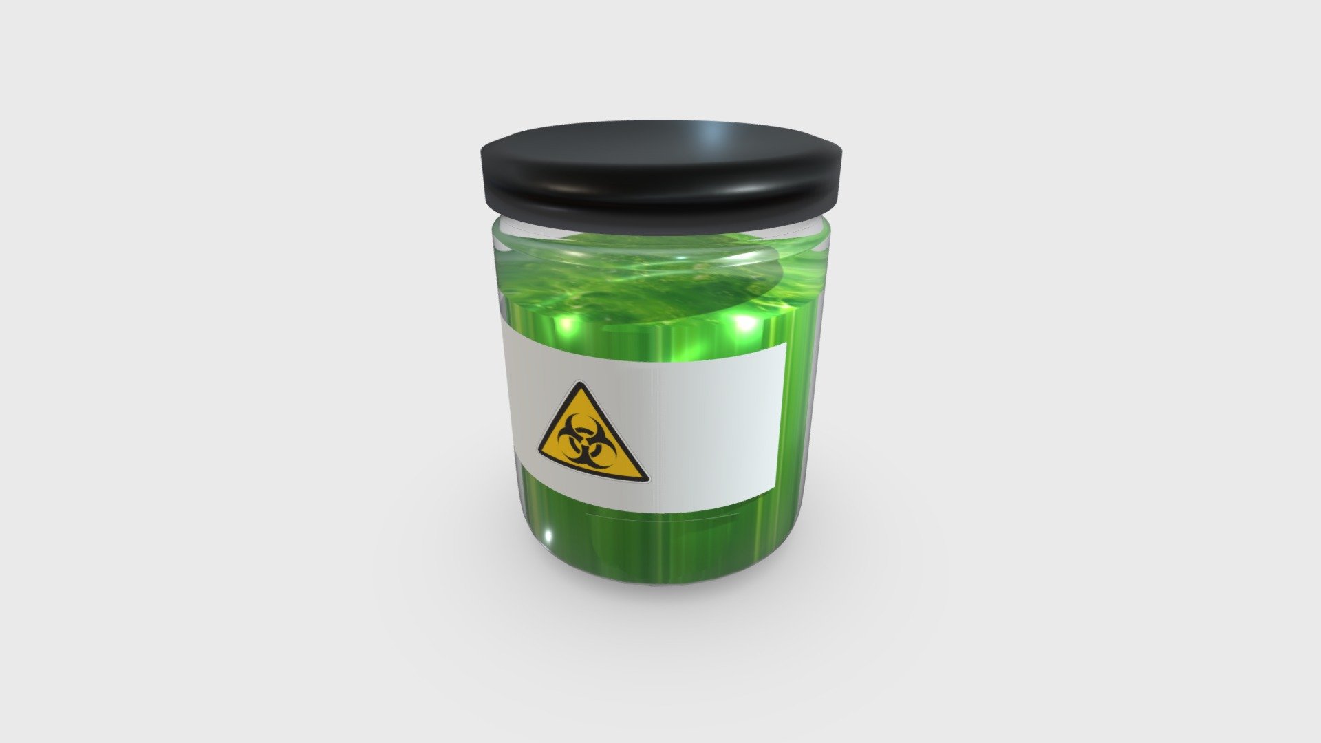 Toxic substance 3d model