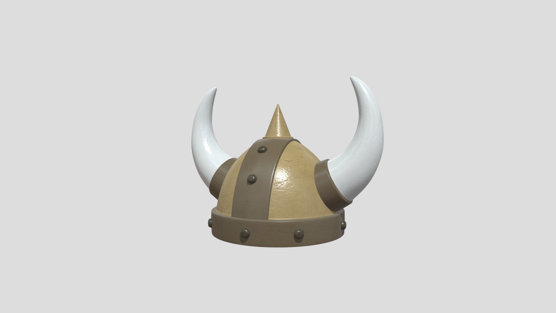 Viking Helmet 3d model