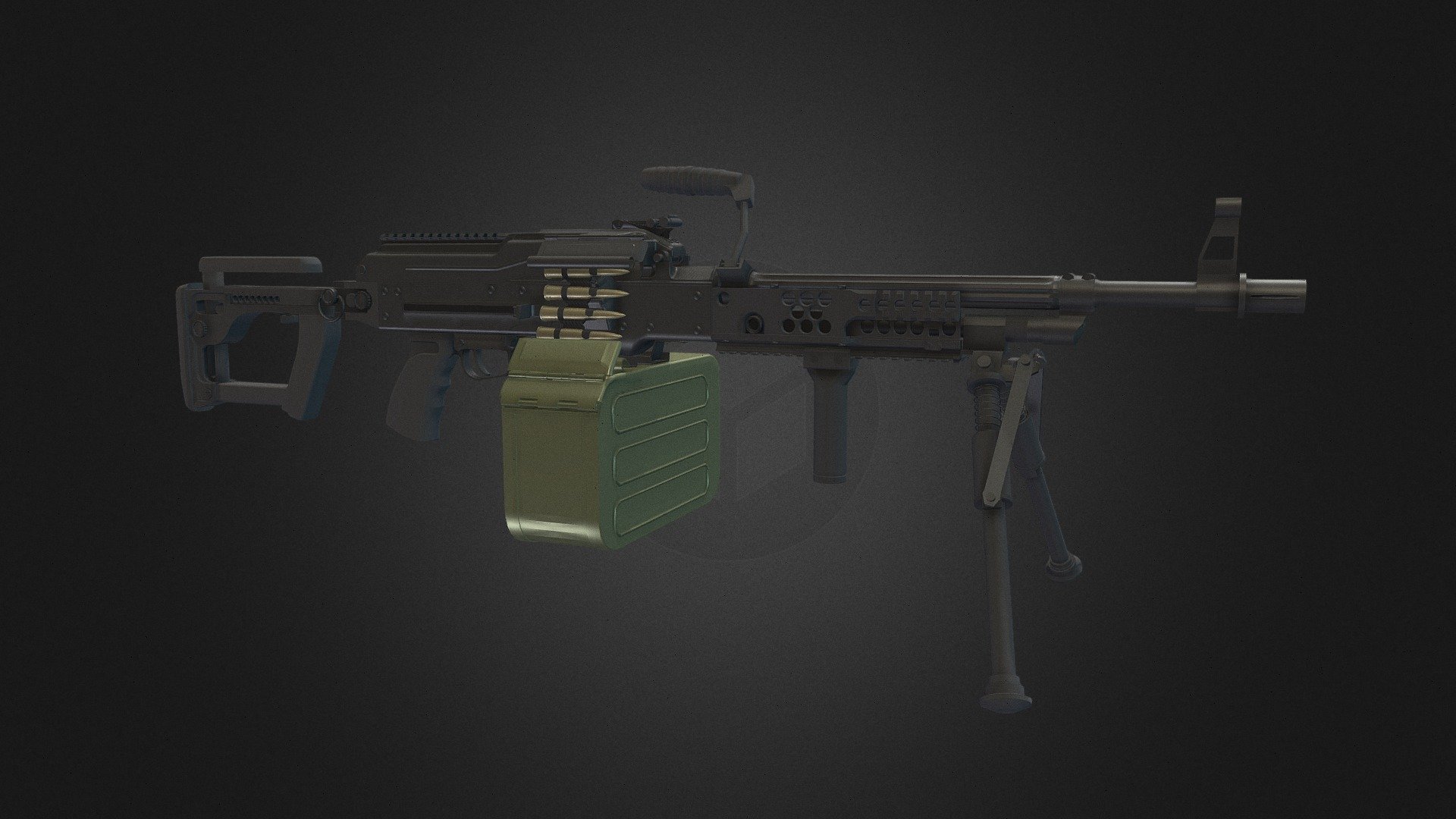 PKP-SP Pecheneg-SP 3d model