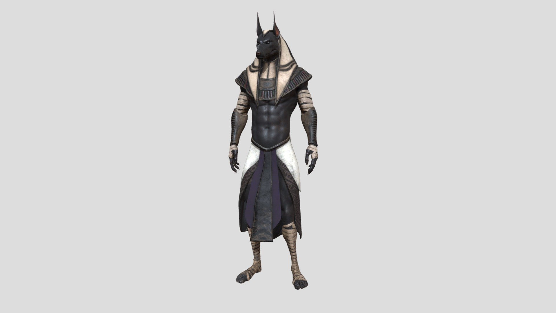 Anubis 3d model