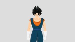 Vegito Model Rigged